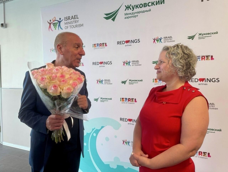 Первый рейс из России в израильский курорт Эйлат отправился из Жуковского