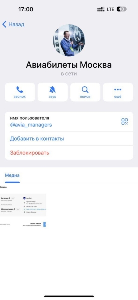 Новая схема обмана с билетами в Telegram