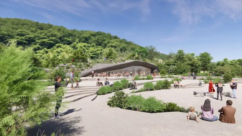 MVRDV представила проект туристического комплекса в виде валунов на Тайване