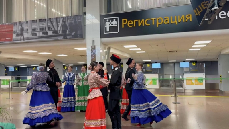 Первый после трехлетнего перерыва рейс вылетел из Краснодара