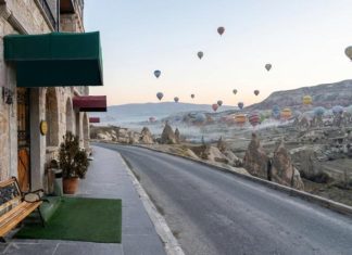 Где остановиться в Каппадокии — спокойный отель в самом центре Гёреме: Volare Stone Hotel