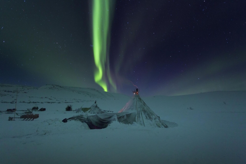 Где в России самое красивое северное сияние