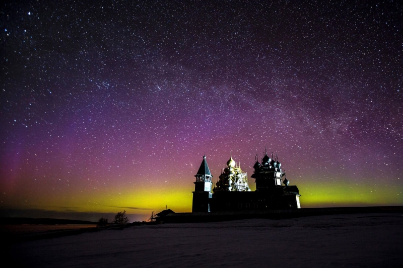 Где в России самое красивое северное сияние